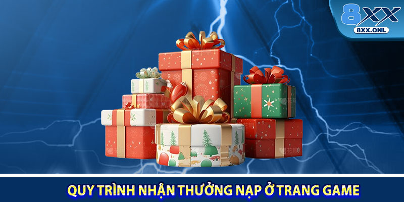 Quy trình nhận thưởng nạp ở trang game
